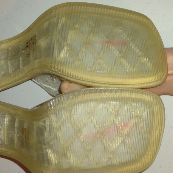 Y2K Mudd Translucent Sandals size9 vintage - Picture 9 of 16